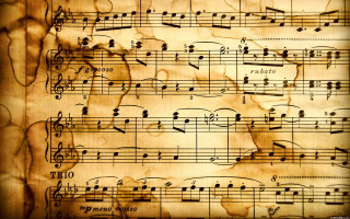 Music sheet musical notes drawing 2 - musical note free wallpaper