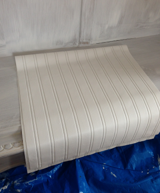 Mattress plastic sheet bedframe blue - plastic free wallpaper