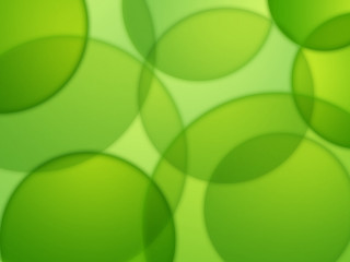 Green background circles different sizes - circle free wallpaper