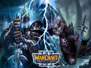 Warcraft characters storm lightning castle - a storm free wallpaper
