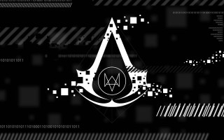 Black white logo triangle letter - 4 k wallpaper free wallpaper