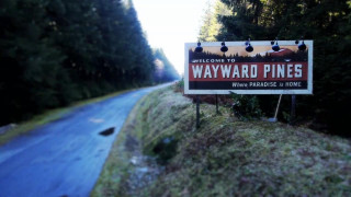 Wayward pines paradise home sign - twin peak free wallpaper