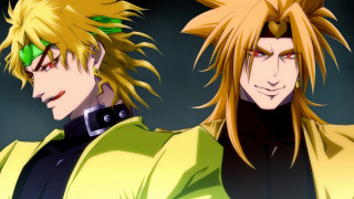 Blonde anime boys serious green - their face free wallpaper