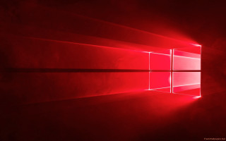 Red wall window light top - a window in the middle of it free wallpaper