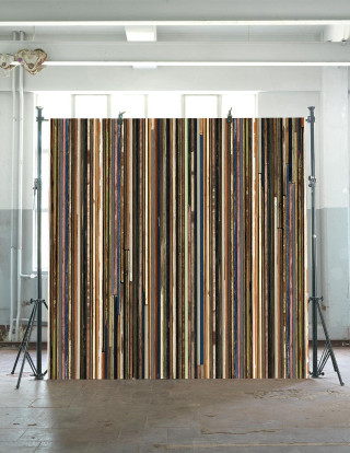 Wood metal wall room center - artgem free wallpaper