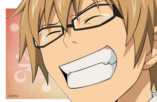 Man glasses smile red background - a red background behind free wallpaper