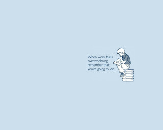 Person sitting stack books quote - everything free wallpaper