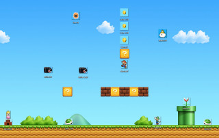 Game different levels of levels - pixel art free wallpaper