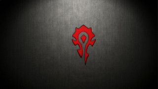 Red logo black background demon - a red logo free wallpaper