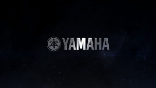 Yamaha silver letters star black - silver free wallpaper for desktop