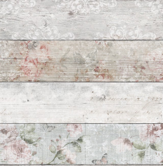 Flowers wall wooden background faded - a wooden background free wallpaper for tablet