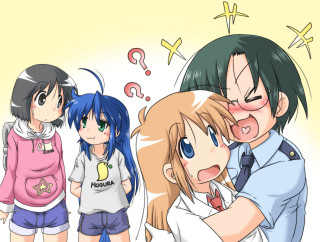 Group people question marks shirts - a group of people free wallpaper for desktop