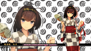 Woman kimono fan bowl food - 4k resolution free wallpaper for desktop