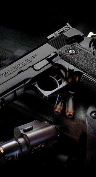Gun flashlight ground next to - dahlov ipcar free wallpaper for mobile