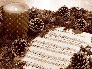 Music pinecone candle table forest - pine free wallpaper for desktop