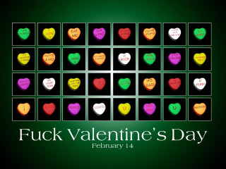 Hearts square frame words image - mosaic free wallpaper