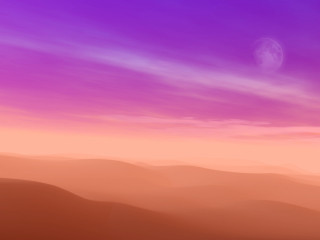 Purple sky pink background distant 2 - distant free wallpaper