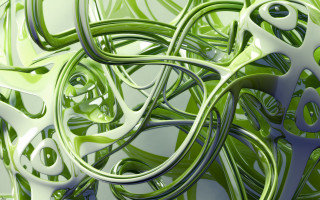Green white abstract design white 2 - abstract design free wallpaper