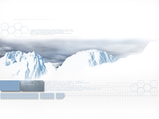 Mountain range snow covered blue 2 - a few snow covered mountains free wallpaper