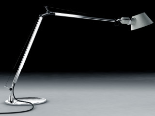 Desk lamp black background white 3 - studio light free wallpaper for desktop