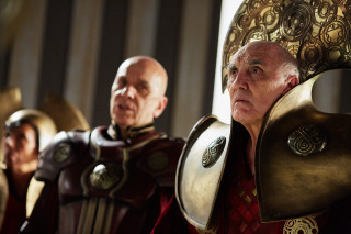 Men armor group room mirror - a room free wallpaper