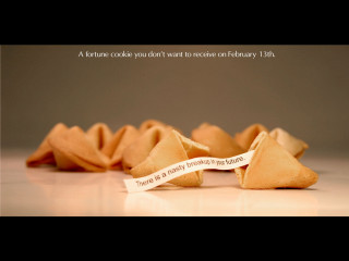 Fortune cookies table ribbon february 2 - fluxus free wallpaper