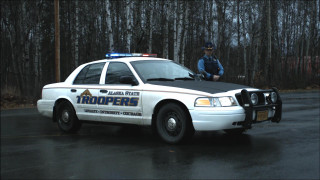 Police car parking lot officer - free rain wallpaper for desktop