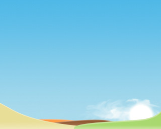 Cartoon man suit desert sky - the desert free wallpaper