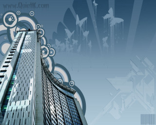 Tall building sky background blue 4 - sky free wallpaper