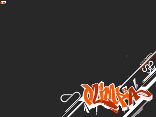 Black background red white graffiti 3 - graffiti paint free wallpaper for desktop