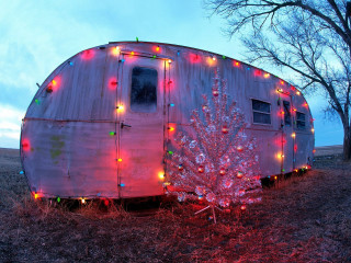 Trailer christmas lights tree front 3 - christmas free wallpaper