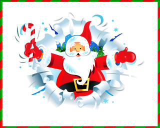 Santa claus presents christmas decoration 3 - a santa clause free wallpaper