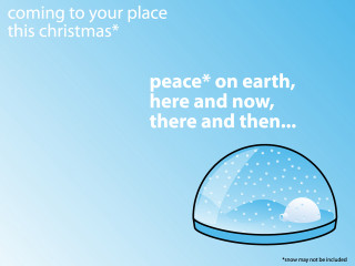 Snow globe christmas peace on - earth free wallpaper