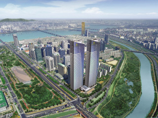 City river bridge tokyo skyscraper - a bridge crossing over free wallpaper for desktop