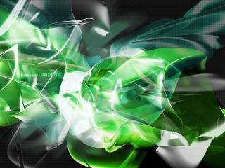 Green abstract black background white - abstract art free wallpaper for desktop