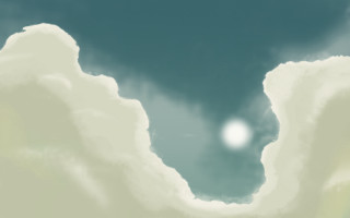 Sky clouds sun distance blue 7 - white cloud free wallpaper