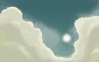 Sky clouds sun distance blue 8 - tonalism free wallpaper