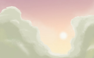 Pink sky clouds sun yellow - a yellow sky free wallpaper