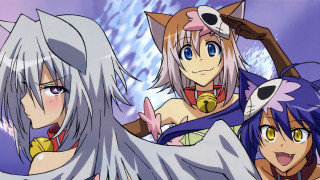 Anime characters long hair big - a sword and the other free wallpaper