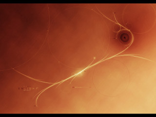 Spiral sky red yellow black 2 - fractal free wallpaper