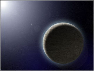 Large object bright light dark - a large object in the sky free wallpaper