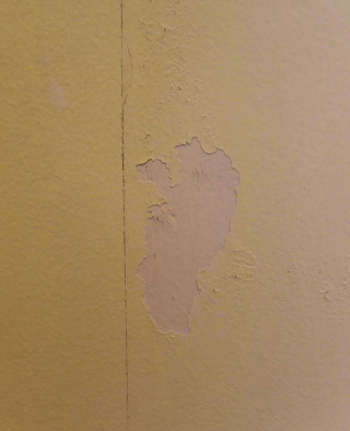 Peeling paint white wall minimalist - paint free wallpaper for mobile