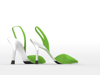 Green white shoes black white 3 - a pair free wallpaper