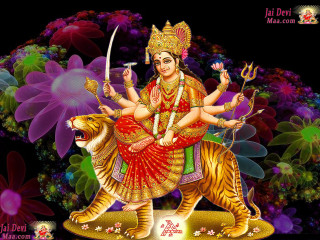 Woman riding tiger sword painting - a tiger free wallpaper for desktop