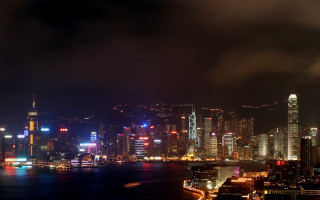 City skyline night lights buildings 13 - cui bai free wallpaper for desktop