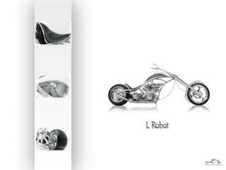 Motorcycle white background black white - robot free wallpaper