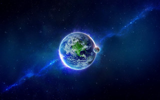Planet earth globe star space - planet free wallpaper for desktop
