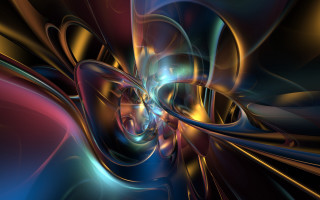 Colorful computer generated image artwork 5 - abstract design free wallpaper