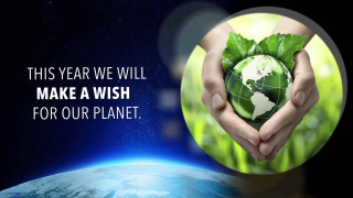 Person holding green earth quote - the middle of the picture free wallpaper