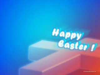 Colorful background happy easter message - edi rama free wallpaper